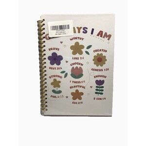 God Says I Am Positive Affirmations Journal  Notebook Christian Gift Scripture